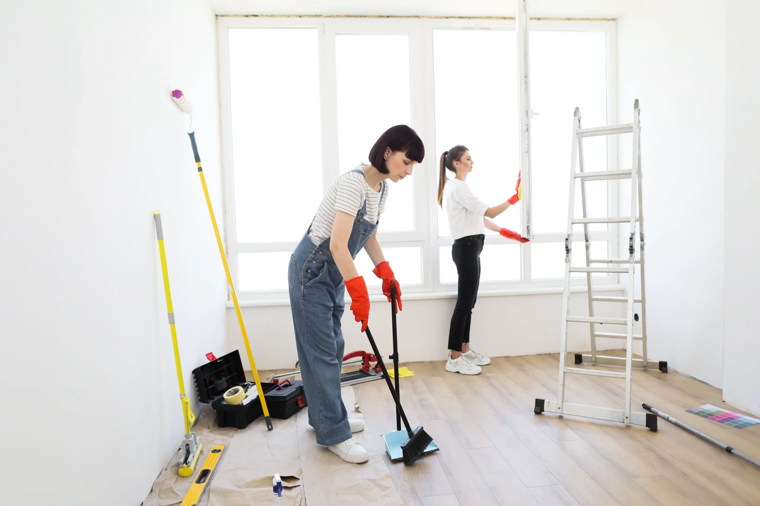Empty home move-out cleaning