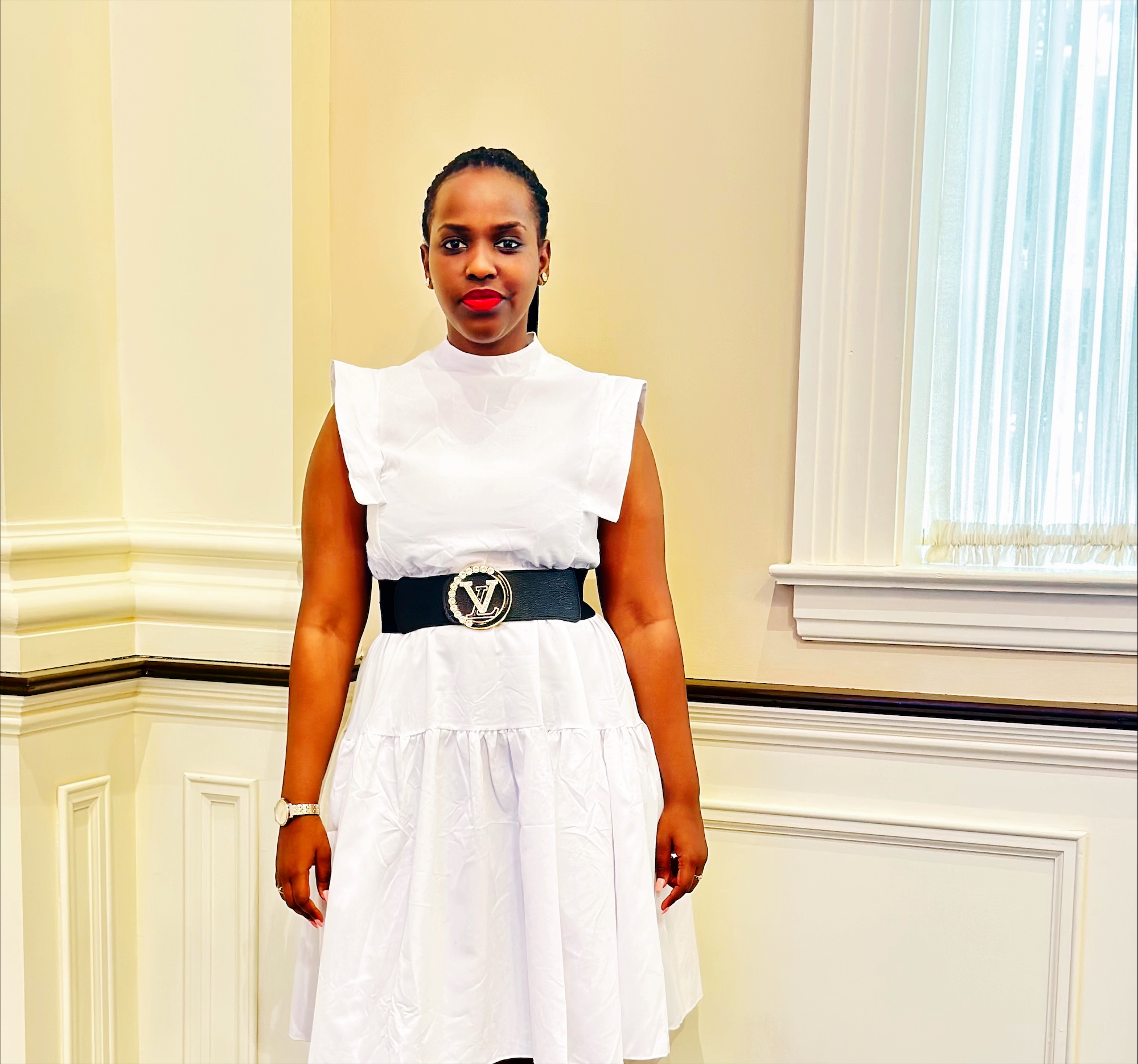 Portrait of Teta Olga Mugabe, CEO & Founder of Zenya Cleaning Solutions